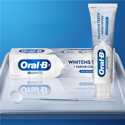 Oral-B 3D White Long Lasting Freshness Whitening Toothpaste - 190g