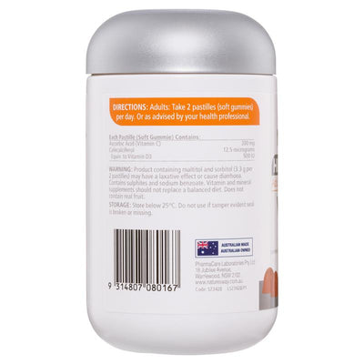 Nature's Way Adult Vita Gummies Sugar Free High Strength Vitamin C 65 Gummies - Immune & Skin Support
