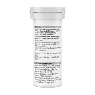 Blackmores Bio C 1000 with Echinacea & Zinc - 10 Effervescent Tablets