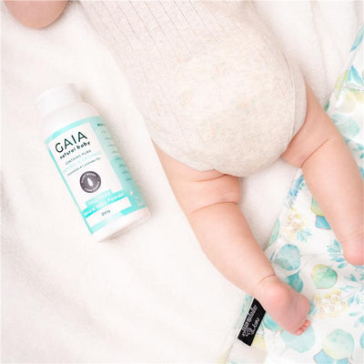 Gaia Natural Baby Powder - 200g Talc-Free Formula