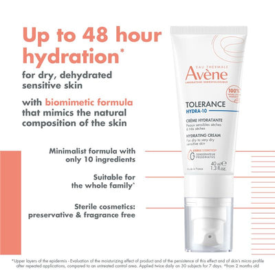Avène Tolerance Hydra-10 Cream 40ml
