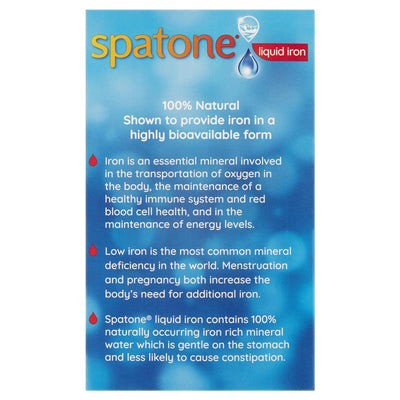 Spatone Liquid Iron Supplement 28 Sachets – 100% Natural & Gentle