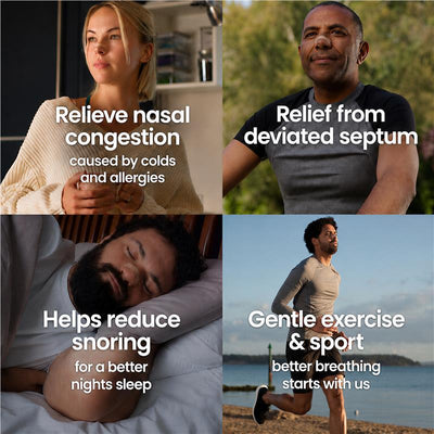 Breathe Right Clear Regular Nasal Congestion Strips 10 - Instant Relief