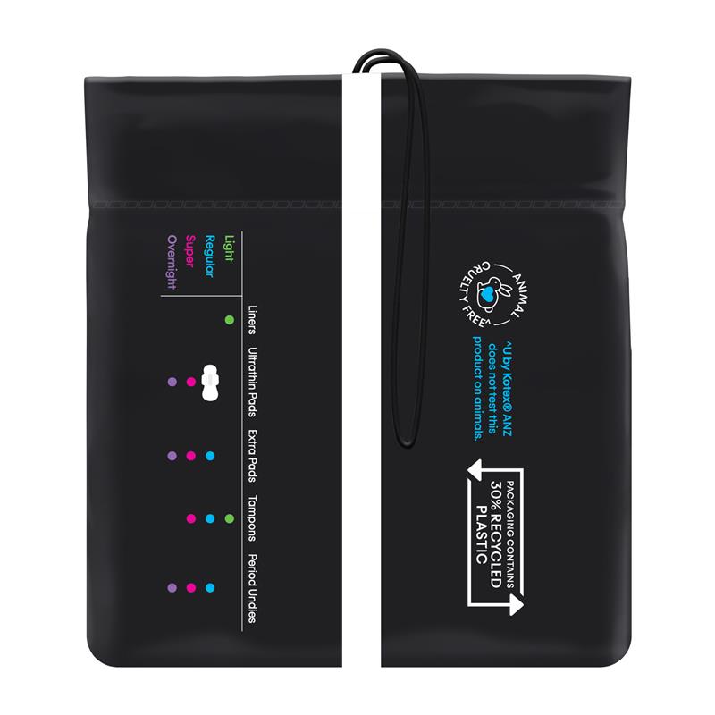 U by Kotex Designer Series Ultrathin Wings Pads, Regular, 22 Pads