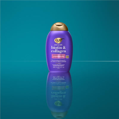 OGX Thick & Full + Volumising Biotin & Collagen Conditioner - 385ml