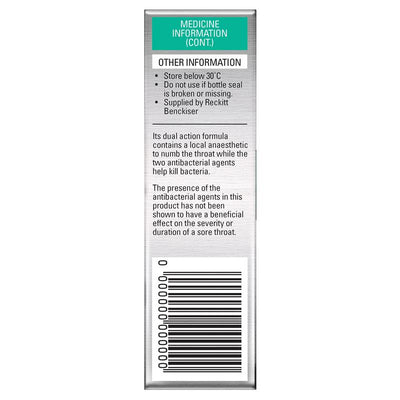 Strepsils Plus Sore Throat Numbing Spray - 20ml