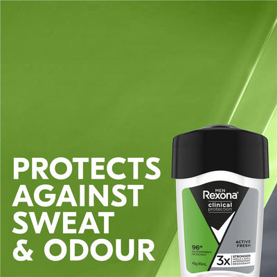 Rexona Men Clinical Strength Antiperspirant Stick Deodorant 45ml