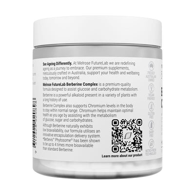 Melrose FutureLab Berberine Complex with Chromium – 30 Capsules