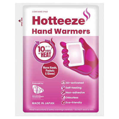 Hotteeze Heat Pads Hand Warmers - 10 Pack