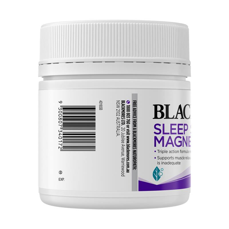Blackmores Sleep Sound Magnesium Powder 187.5g - Restful Sleep Support