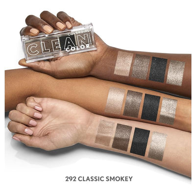 Covergirl Clean Colour Eyeshadow Quad #292 Classic Smokey