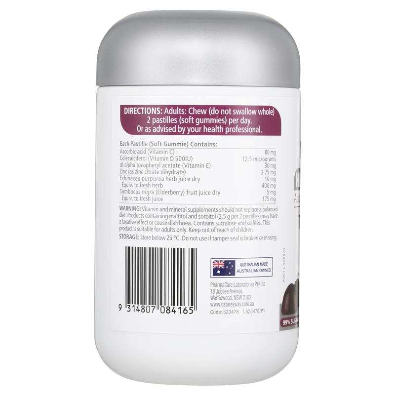 Nature's Way High Strength Triple Immune Adult Vita Gummies, 50