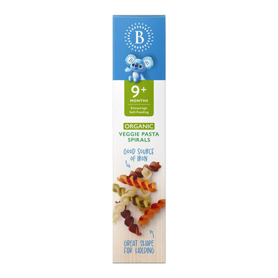 Bellamy's Organic Veggie Pasta Spirals 110g - Wholesome & Nutritious