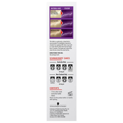Schwarzkopf LIVE Colour Magnetic Purple - Semi Permanent 75ml