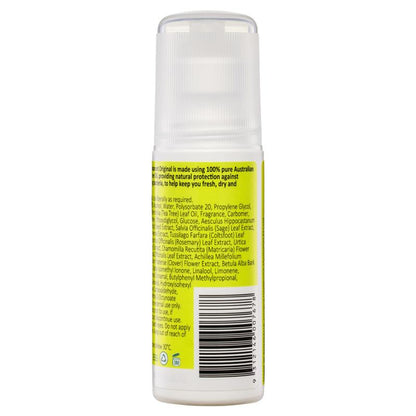 Thursday Plantation Tea Tree Deodorant Roll-On 60mL – 100% Australian Oil, Aluminium-Free