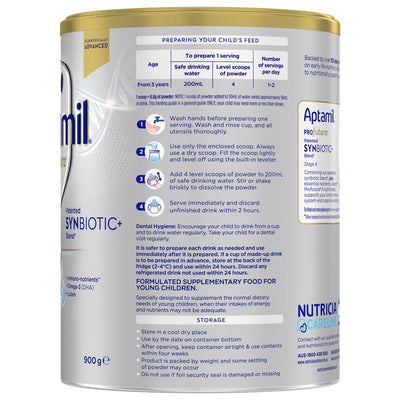 Aptamil Profutura Synbiotic+ Stage 4 Junior Formula - 900g