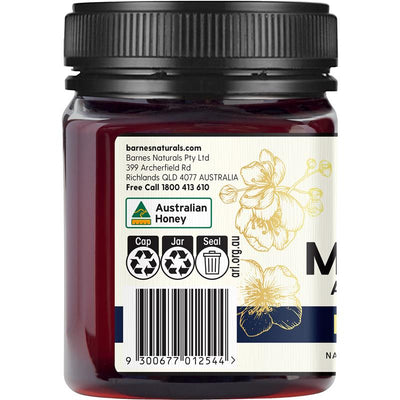Barnes Naturals Pure Australian Manuka Honey MGO 1050+ 500g