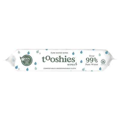 Tooshies Baby Wipes Pure Water - 70 Pack