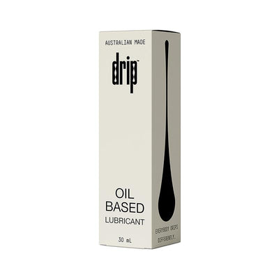 Drip 30ml Organic Oil-Based Lubricant – Natural, Glycerin-Free, Skin Safe