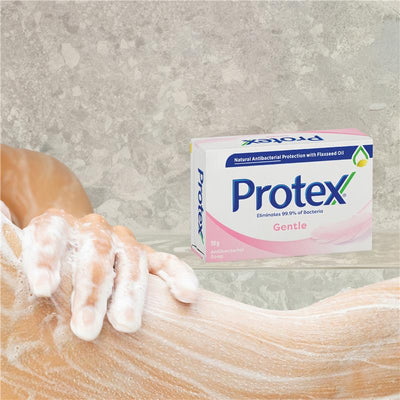 Protex Antibacterial Bar Soap with Flaxseed Oil, Sensitive Skin 90g