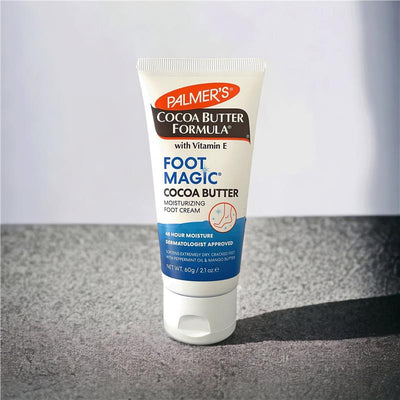 Palmer's Foot Magic Cocoa Butter Cream 60g – Deep Moisturizer, Vegan, Dermatologist Approved