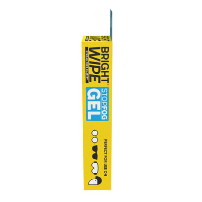 BrightWipe StopFog Gel - 10g with Microfibre Cloth