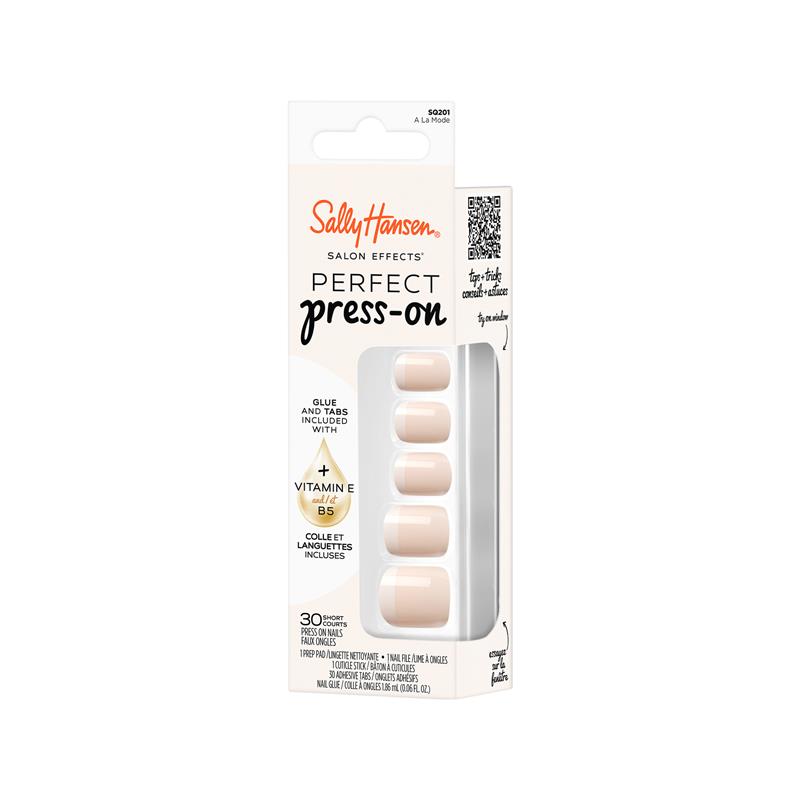 Sally Hansen Salon Effects Perfect Press-On ALa Mode 30 Pieces