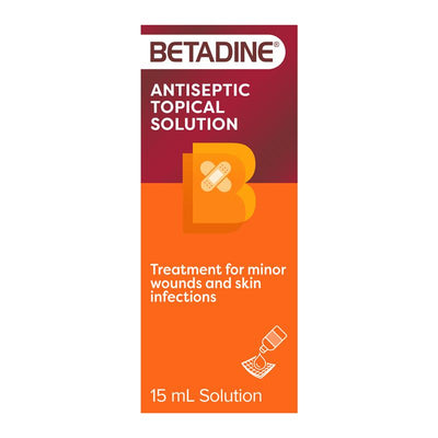 Betadine Antiseptic Topical Solution - 15mL