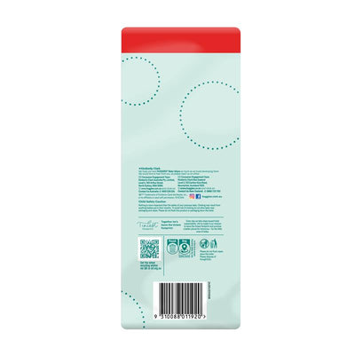 Huggies Fragrance Free Baby Wipes - 3 x 80 Wipes
