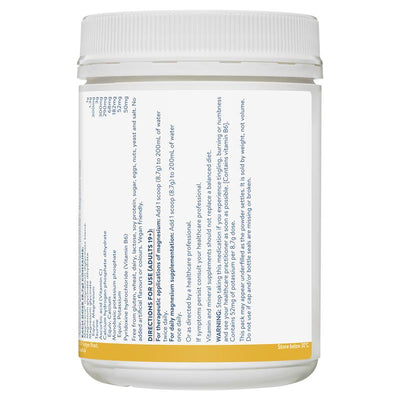 Ethical Nutrients Mega Magnesium Glycinate Powder 450g Raspberry