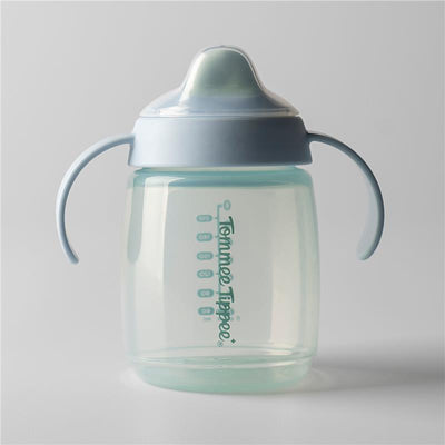 Tommee Tippee Weaning Spout Cup 4M+ 240ml - No-Spill Design for Easy Sipping