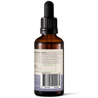 Wanderlust Valerian Liquid Extract 50ml - Natural Sleep Aid