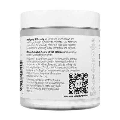 Melrose FutureLab Neuro Stress Ashwagandha & Holy Basil - 60 Capsules