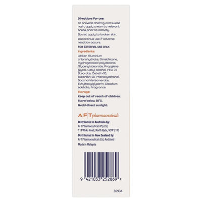 Topiderm Anti Chafe Cream 75g - Ultimate Skin Protection