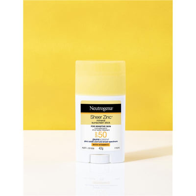Neutrogena Sheer Zinc Mineral Stick SPF 50 42g - Ultimate Sun Protection