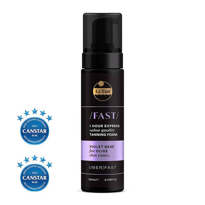 Le Tan Gold Fast Violet 200ml - Instant Tanning Solution