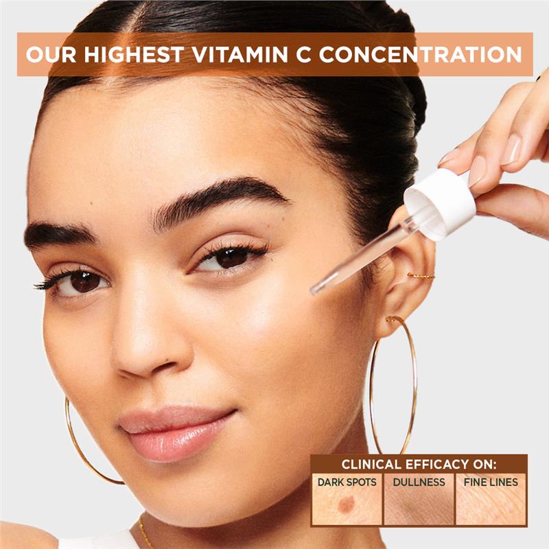Garnier Skin Active Vitamin C Brightening Night Serum 30ml - Radiant Skin Overnight