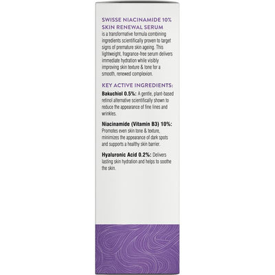 Swisse Skincare Niacinamide 10% Skin Renewal Serum - 30ml