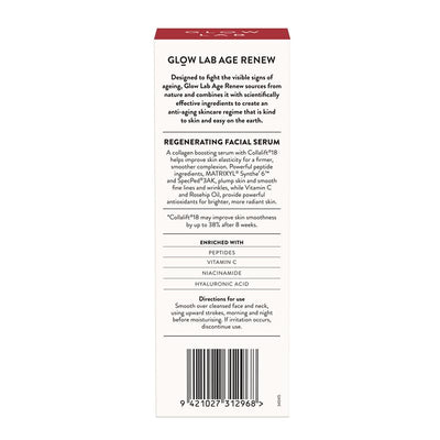Glow Lab Age Renew Regenerating Facial Serum 30ml