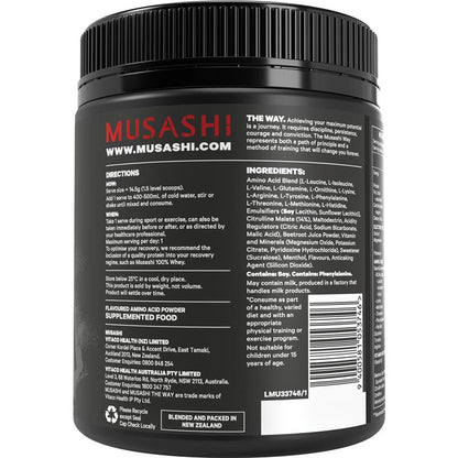 Musashi Amino Recovery Watermelon 350g - Hydration & Muscle Support-Auzzi Store