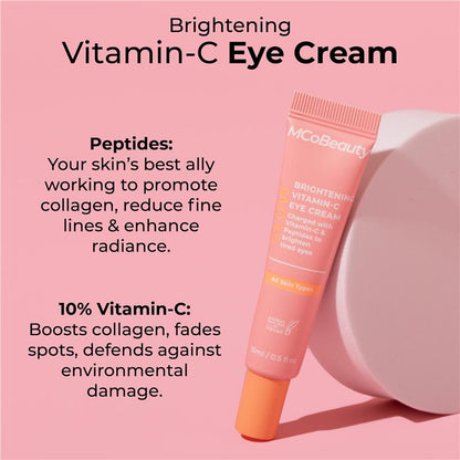 MCoBeauty Glow Brightening Vitamin C Eye Cream 15ml - Revitalize Tired Eyes