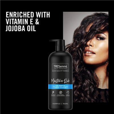Tresemme Moisture Rich Shampoo 940ml - Deep Hydration for Dry Hair