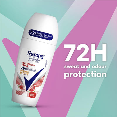 Rexona Women 72h Watermelon Freeze Antiperspirant Roll-On 50ml