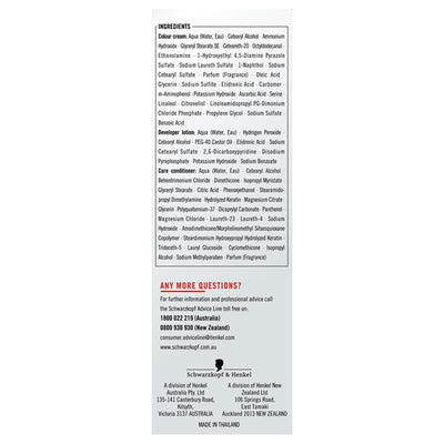 Schwarzkopf Live Colour Permanent Violet Red Hair Dye - 50ml