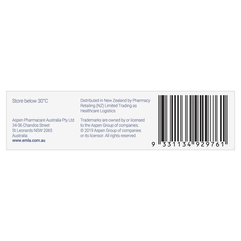 Emla Cream 1 x 5g Tubes + 2 Dressings - Numbing Relief - Auzzi Store