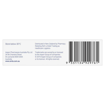 Emla Cream 1 x 5g Tubes + 2 Dressings - Numbing Relief - Auzzi Store