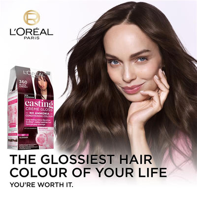 L'Oreal Paris Casting Creme Gloss - 360 Black Cherry (Ammonia Free)