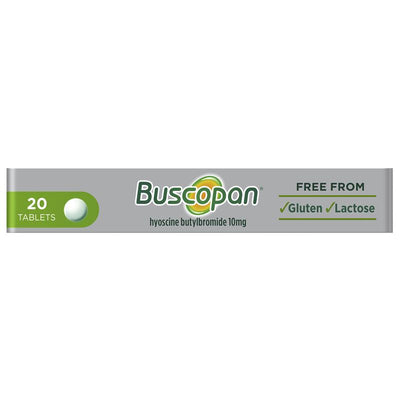 Buscopan Stomach Cramps Pain Relief 10mg Tablets - 20 Pack