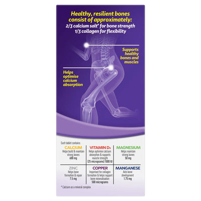 Caltrate Bone & Muscle Supplement with Calcium and Vitamin D - 100 Tablets