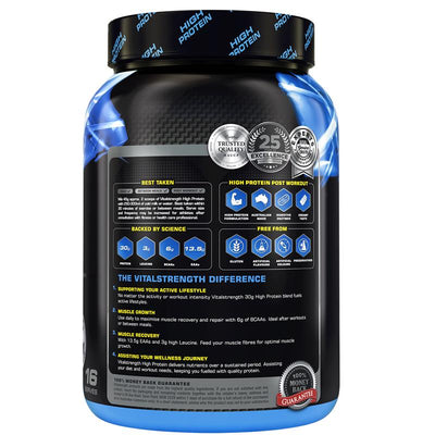 Vital Strength High Protein Chocolate 750g - Post Workout Nutrition